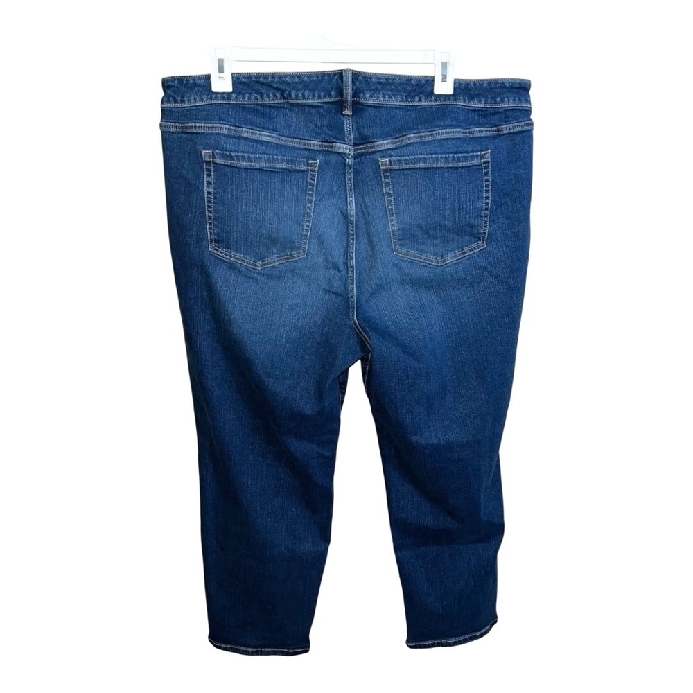 Torrid Jeans Women’s 22 Regular Blue Boyfriend Ankle Vintage Stretch 43x29 - Picture 3 of 3